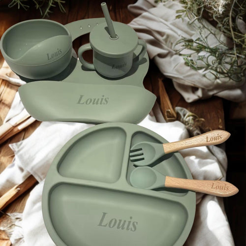 Set silicone Baby Feeding 6pcs