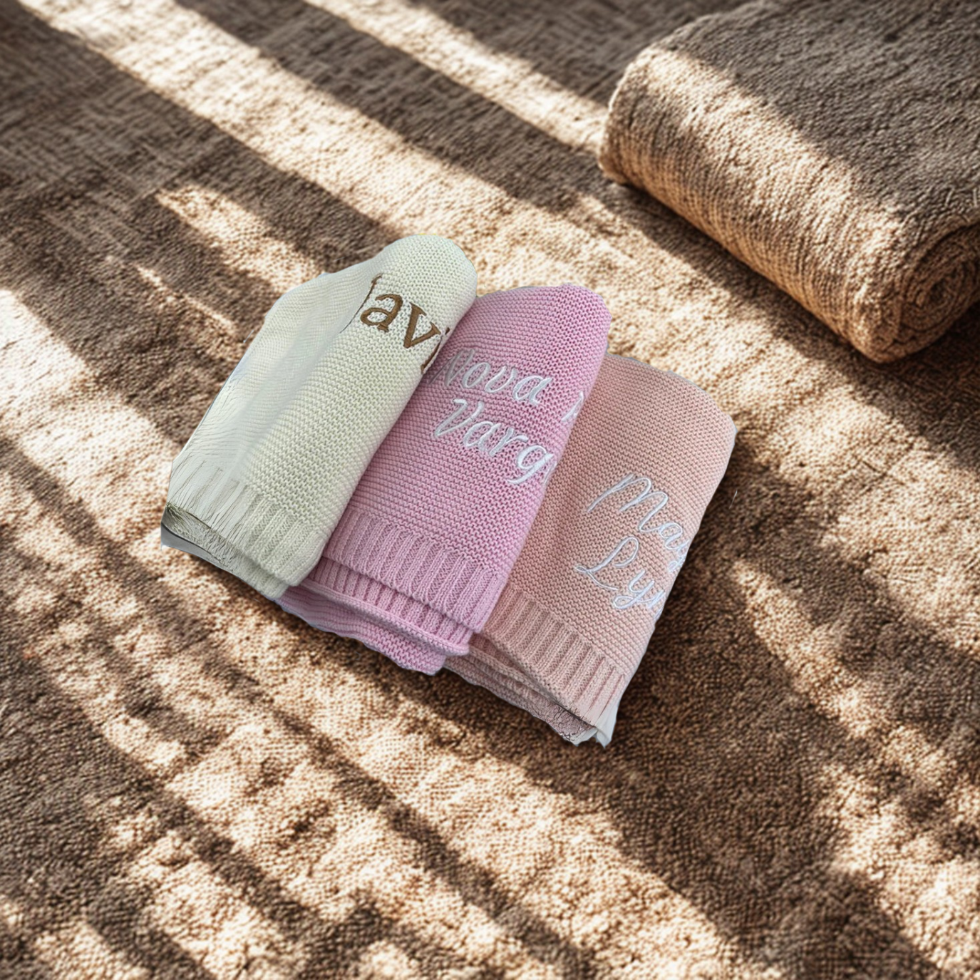 Personalized Baby Cotton Blanket