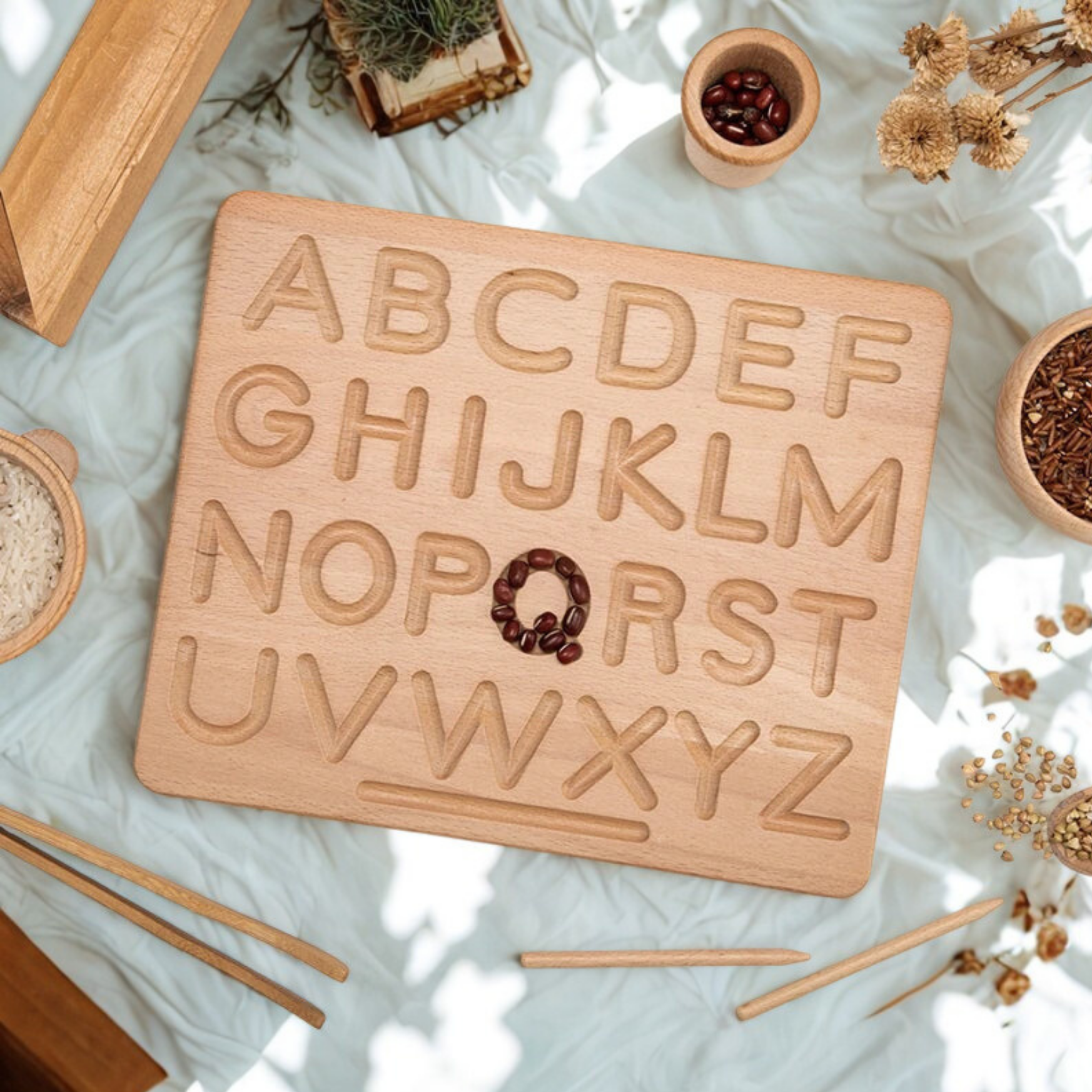 Montessori Wooden Tracing Boards