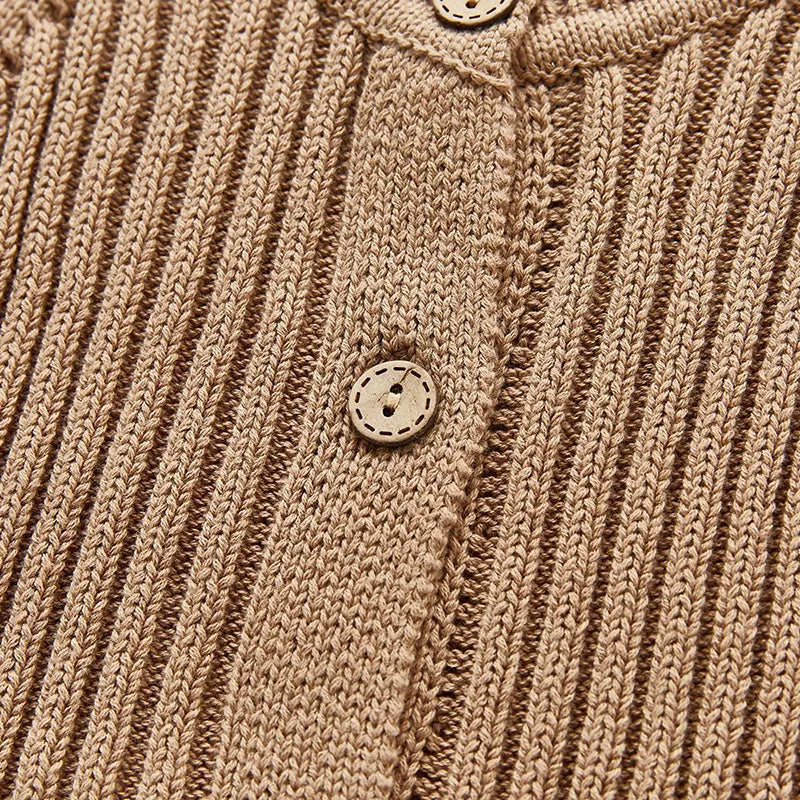 French Knit Autumn Romper