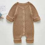 French Knit Autumn Romper