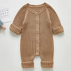 French Knit Autumn Romper