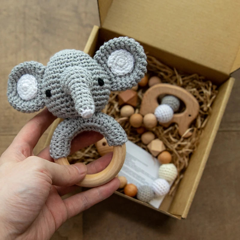 Wood & Crochet Toy