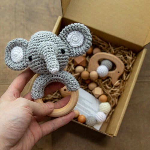 Wood & Crochet Toy
