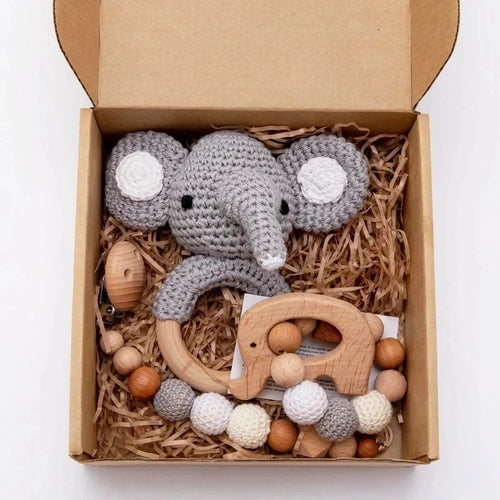 Wood & Crochet Toy
