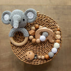 Wood & Crochet Toy