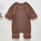 French Knit Autumn Romper