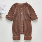 French Knit Autumn Romper
