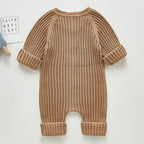 French Knit Autumn Romper
