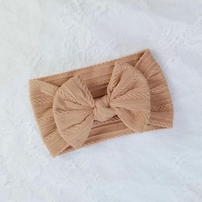 Baby Girl Nylon Headbands 3 pcs