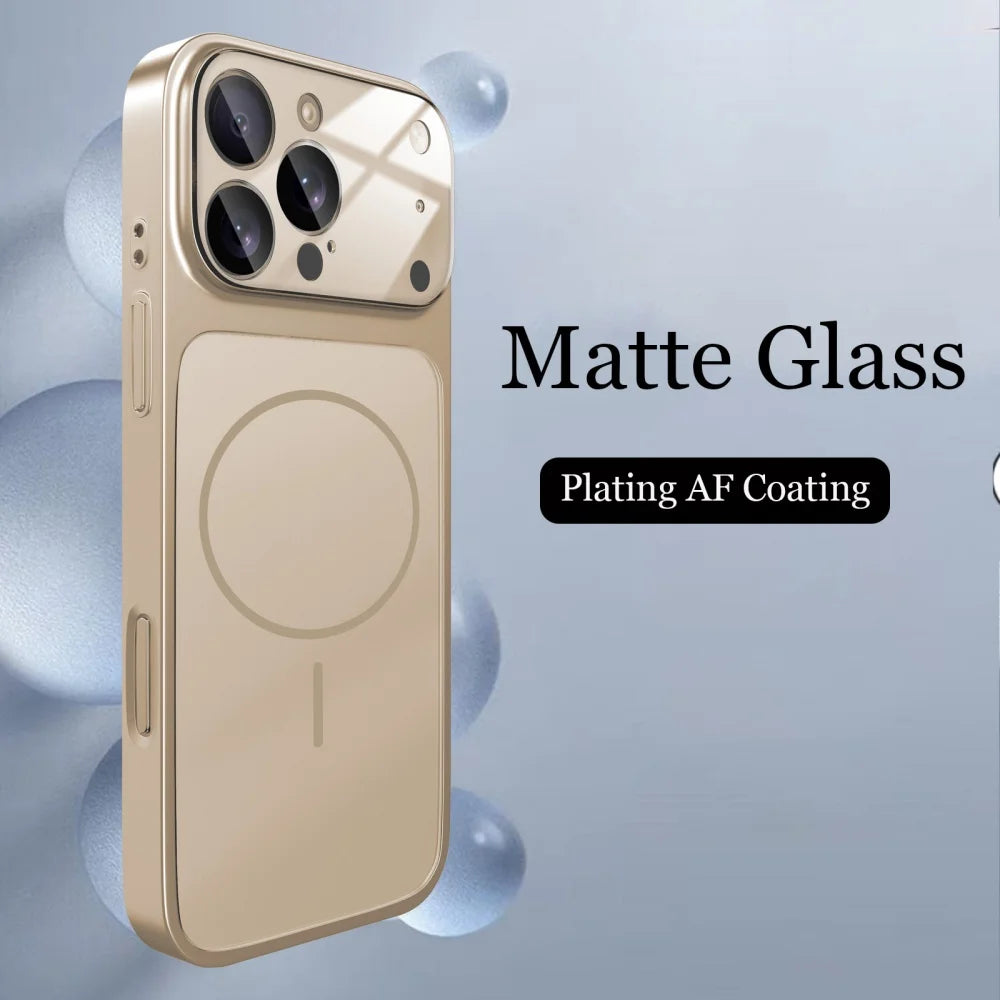 Coque iPhone Verre Mat Nano