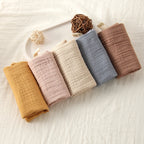5-Pack Organic Cotton Baby Washcloths