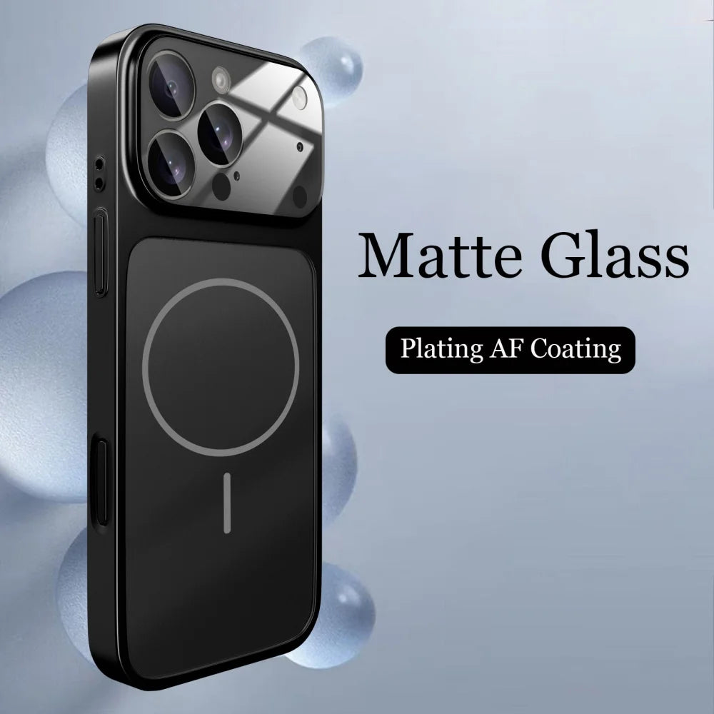 Coque iPhone Verre Mat Nano