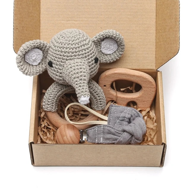 Wood & Crochet Toy
