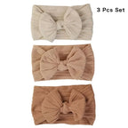 Baby Girl Nylon Headbands 3 pcs