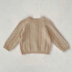 French Vintage Knit Baby Romper