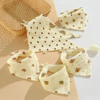 Baby Bandana Bibs – 5-Pack