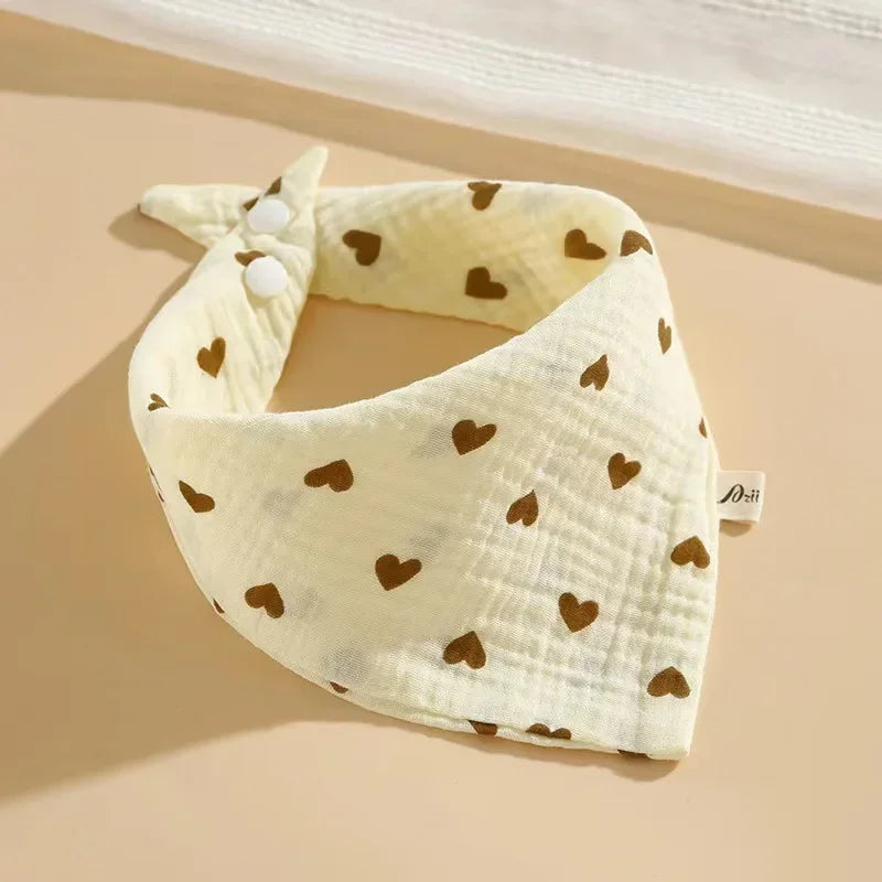 Baby Bandana Bibs – 5-Pack