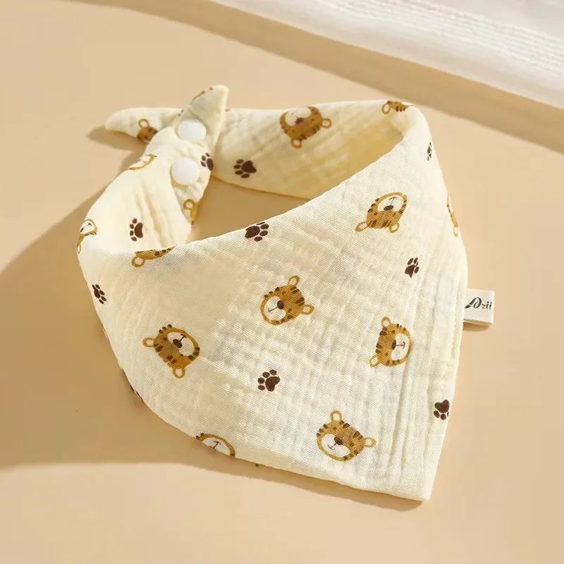 Baby Bandana Bibs – 5-Pack