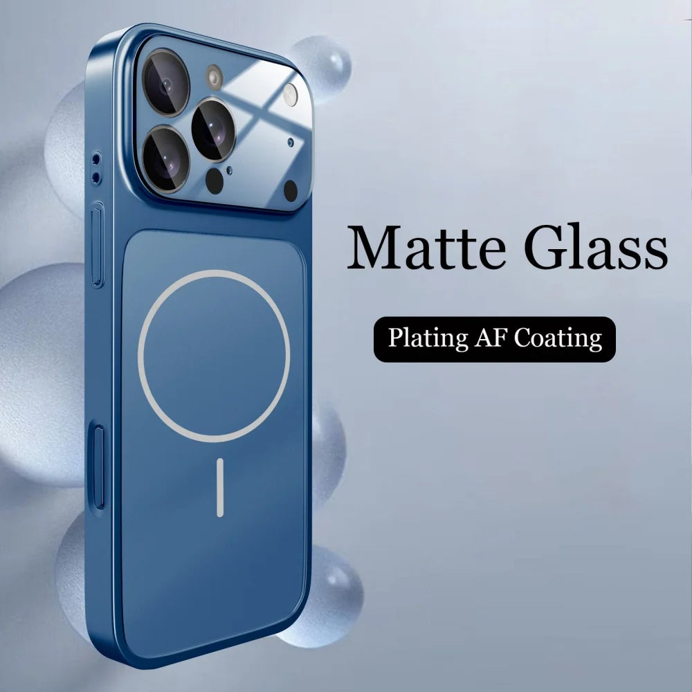 Coque iPhone Verre Mat Nano