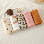 5-Pack Organic Cotton Baby Washcloths