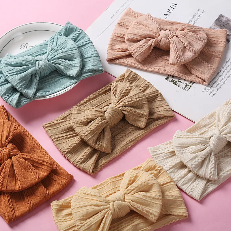 Baby Girl Nylon Headbands 3 pcs