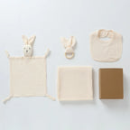 Set Personalized Name Muslin Cotton Baby Blanket 4pcs