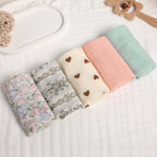 5-Pack Organic Cotton Baby Washcloths