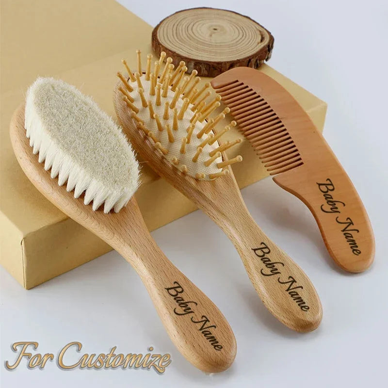 Personalized Baby Brush Set – 3pcs