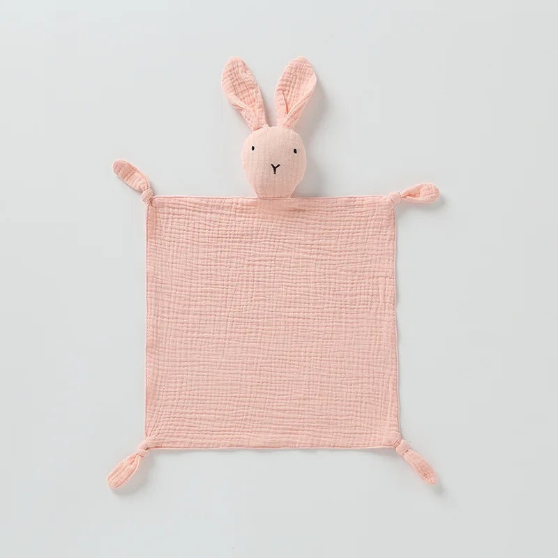 Set Personalized Name Muslin Cotton Baby Blanket 4pcs